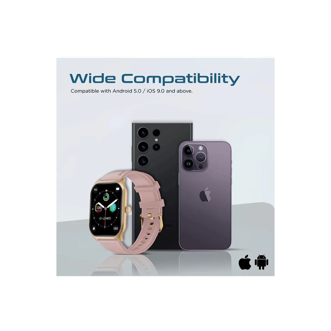 Promate XWatch-B2 2-Inch ActivLife™ SmartWatch with BT Calling - Gold in Qatar Promate XWatch-B2 2-Inch ActivLife™ SmartWatch with BT Calling - Gold in Qatar